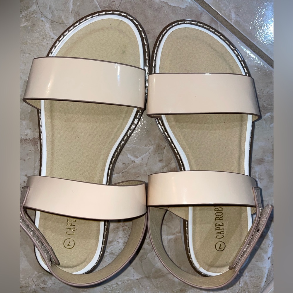Off white sandals